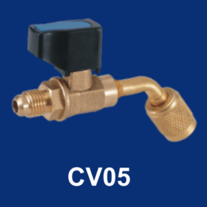 صمام شحن بزاوية45    1/4-1/4 CV05