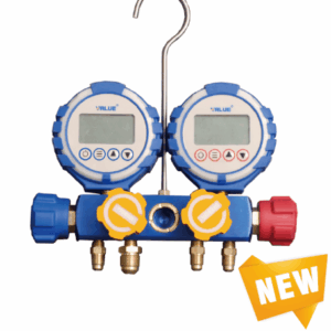 VDG-4-S1 مقياس زوجي ديجيتال بأربع وصلات لشحن مائع التبريد